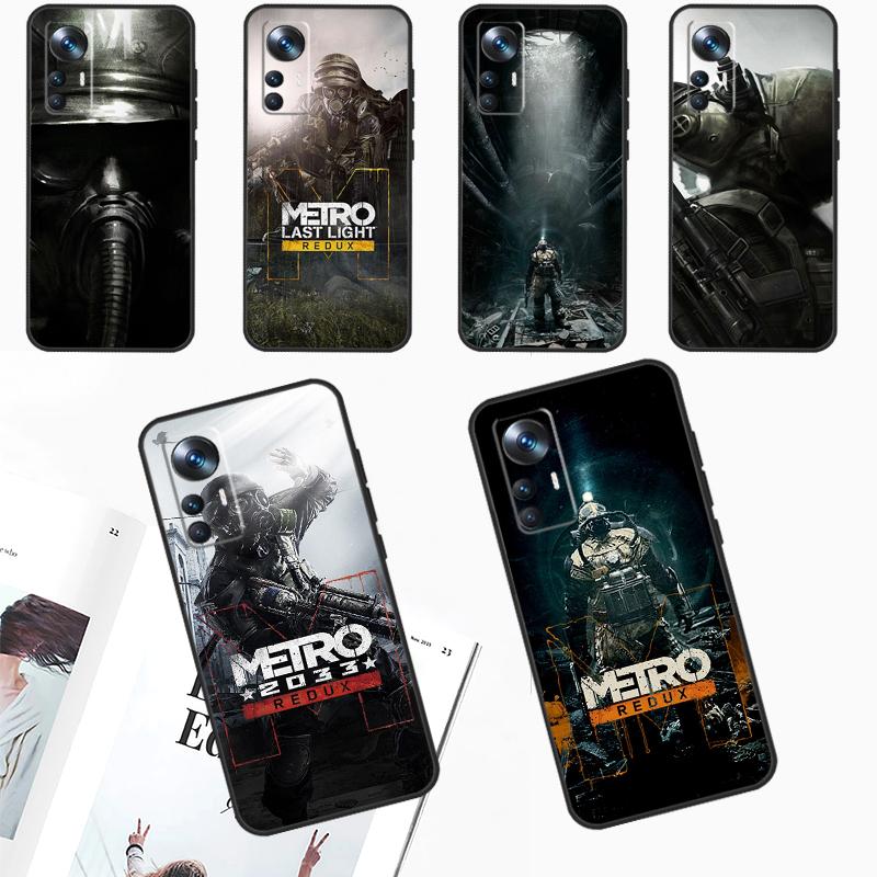 Чехол Metro 2033 для Xiaomi 14 Ultra 11T 12T 13T Pro 12 13 Lite POCO X6 M6 Pro X3 X4 X5 M5s F3 F5