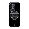 Case - MANIACASE - Oppo A59 5G - Harley Davidson Logo - Soft - Black and Grey