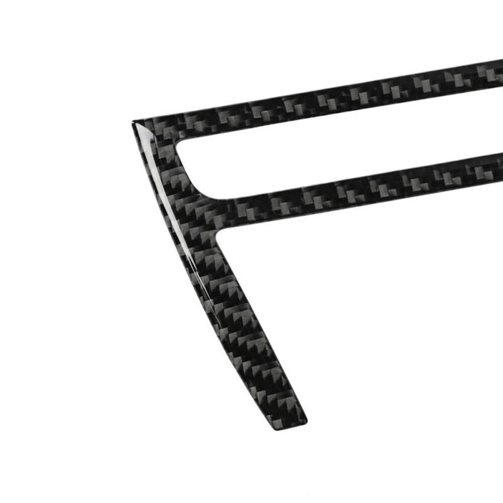 2 шт. внутренняя декоративная накладка из углеродного волокна для BMW 3 серии E46 98-05