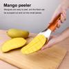 3-в-1 Слайсер для манго, Овощечистка, Слайсер для фруктов с лезвием из нержавеющей стали, Инструмент для удаления косточек, для резки арбуза, слайсеры для персиков и многое другое