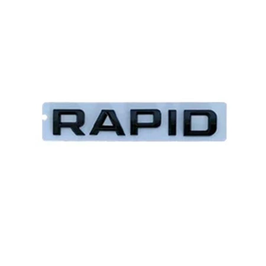1 шт. ABS Автомобильный Задний Значок Багажника Наклейка для Octavia Kodiaq Karoq Superb Rapid Fabia Kamiq Yeti 4x4 Буквенный Логотип Аксессуары