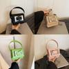 Trendy 2024 Pu Mini Handbag For Summer Fashion Street Style Crossbody Bag With Phone Pocket