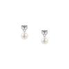 Boucles d'oreilles - MORELLATO - Pendant - Argent recyclé - Perle d'eau douce - 7mm