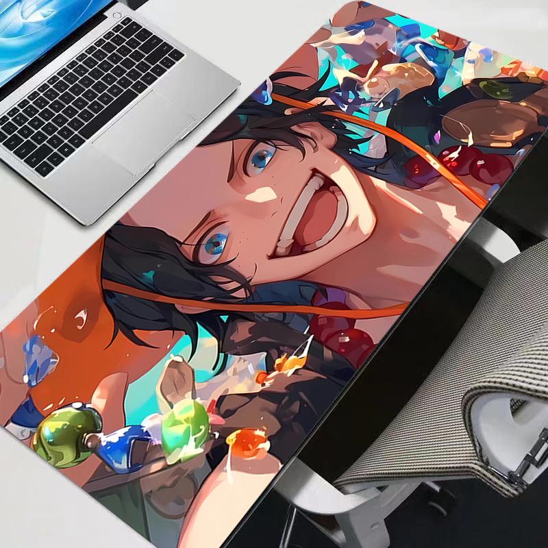 One Piece Mouse Pad Anime Gamer Large XXL Tablet Varmilo Keyboard Carpet Kawaii Gaming Accessories durable anime Mousepad