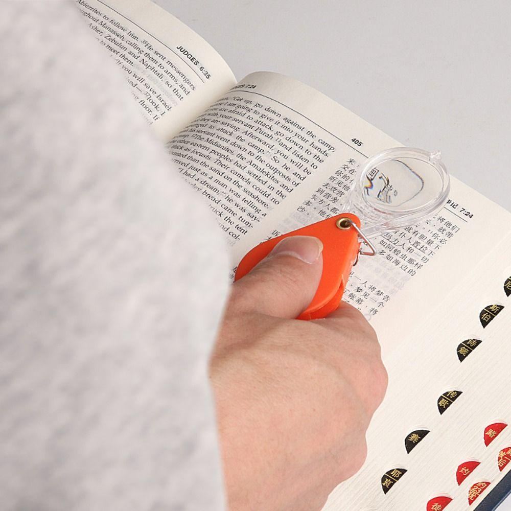 With Magnifying Tools Loupe Microscope Magnifier with Key Chain Magnifying Glass Folding Magnifier