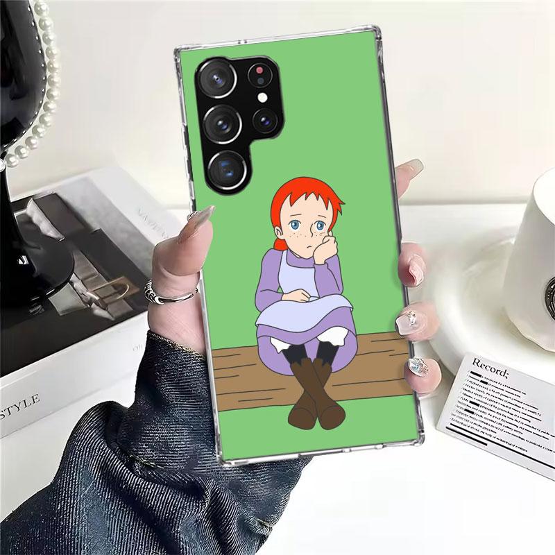 A-Анна из Зеленых Крыш Ширли Для Samsung Galaxy Note 20 Ultra 9 8 10 Pro Чехол Для Телефона S10E S10 Lite S9 Plus S8 + S7 Edge A6 A7 A