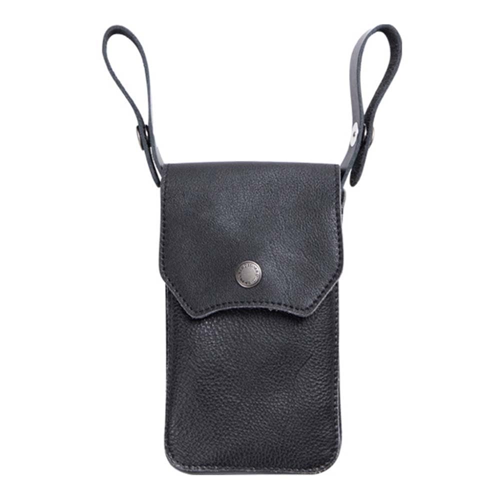 DEGNER кожаный чехол для смартфона КОЖАНЫЙ ЧЕХОЛ ДЛЯ СМАРТФОНА W-124 (черный)