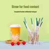 Qiwei Disposable Thin Extended Plastic Straws