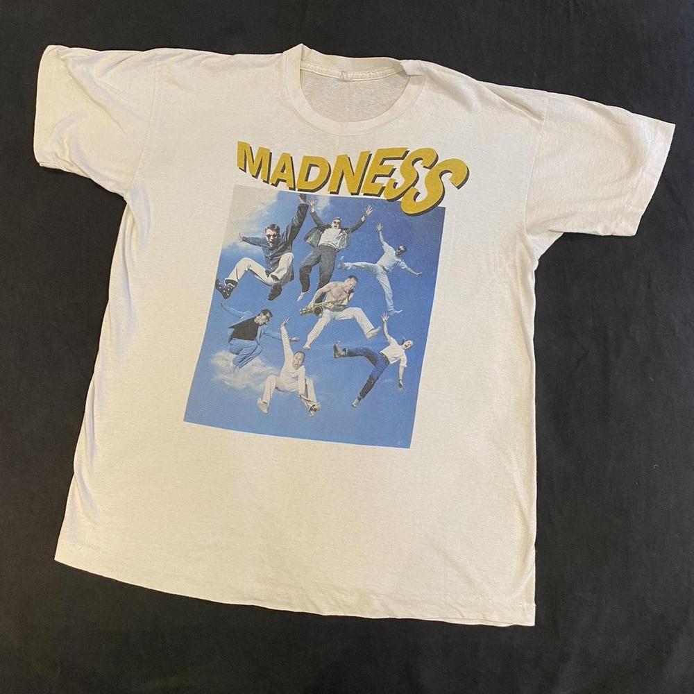 Винтажная футболка Madstock Madness Tour 1992 Подарок для фаната TU174 Унисекс Футболка