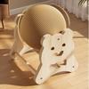Grinding Paw Cat Scratching Ball Sisal Rope Cat Scratcher Toy Kitten Scratch Board Training