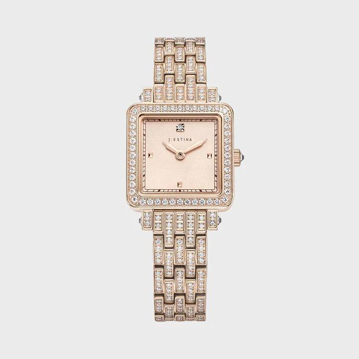 JE AURORA COCKTAIL Metal Watch - Rose Gold (JWJ1JE5BF503RGRG0)