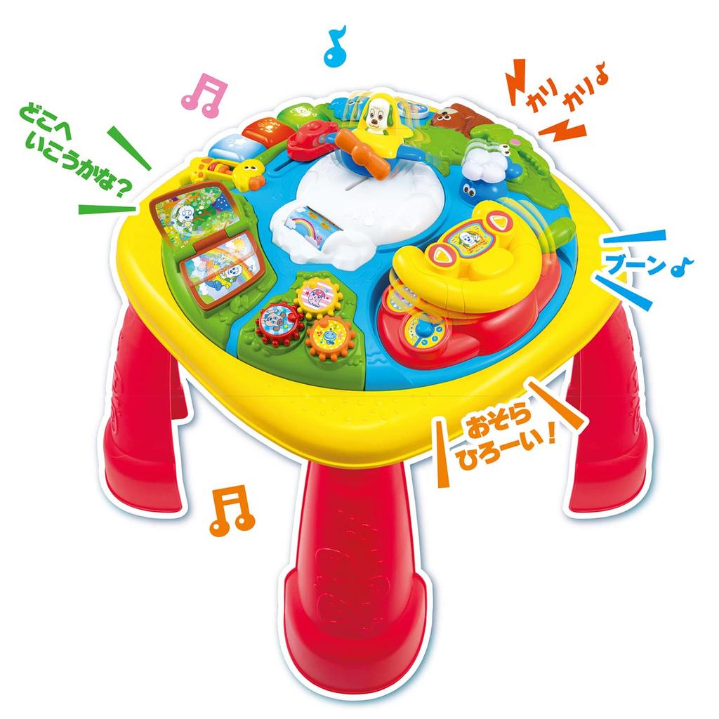 Joy Palette Wan Wan и Utan трогают и играют, а также имеют игровую доску Wan Yubisaki 43x43x43 см пластик (ДЖОЙПАЛИТА) Давайте отправимся на поиски приключений! Ван