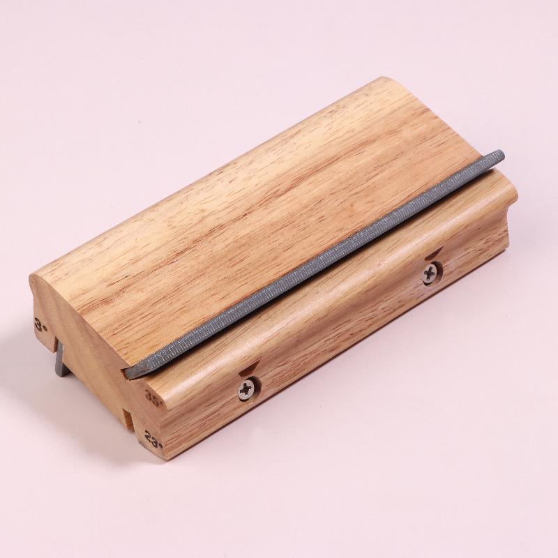 Fret End Beveling File 35/90 Degree 2 In 1 Fret Crowning End Fret File Guitar Bass Fret End Dressing Luthier Repair Tools