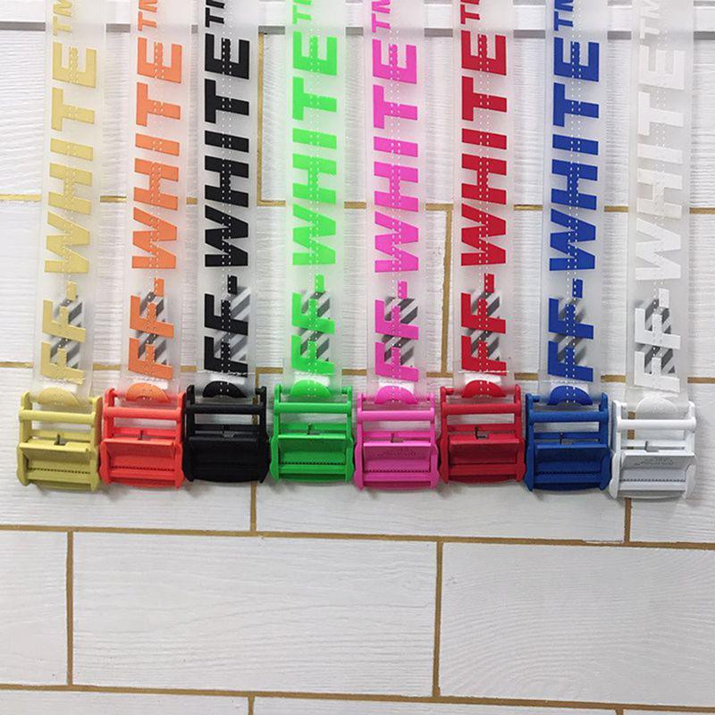 Прозрачный промышленный ремень-стропа, подтвержденная версия - Модный мужской аксессуар для высокой моды