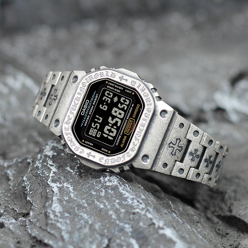 Casio Унисекс Черные часы серии G-SQUAD DW-5600UE-1(Watch4--)