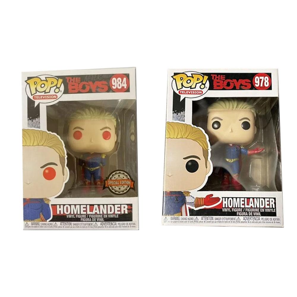 Television The Boys funkos Homelander #984 #978 pops Special Edition Action Figure Toys Collection Dolls Gifts for Children