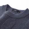 Shanshan Men's Heavyweight Jacquard Cashmere Wool Pullover Sweater