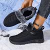 Winter Women's Snow Boots Fashion Round Toe Mid Heels Plus Size Couples Sneakers Casual Comfortable Women's Boots