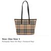 Burberry Хлопок с кожаными наплечными сумками Женские Хаки 81120561