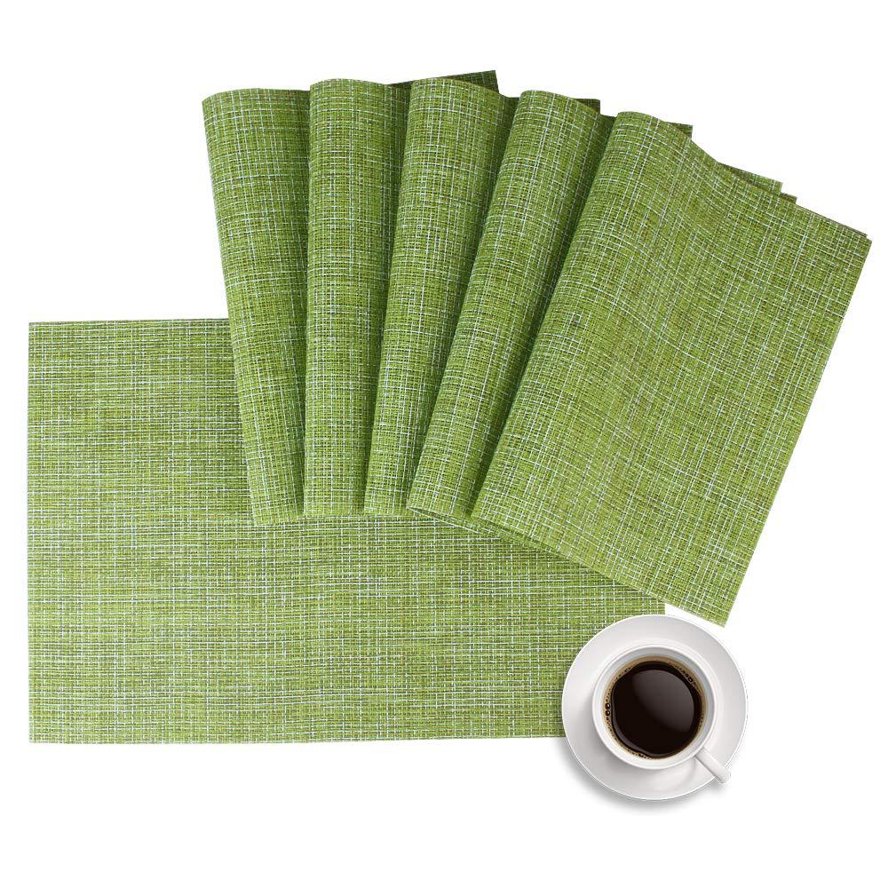 2-8PCS Placemat with table towel,table mat,casserole mat,suitable for family kitchen,western dining mat,waterproof and oil-proof