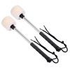 Asdays Bass Drum Large Set of 2 Mallets, Drumsticks, Percussion, Anti-Slip, Drum, Band, Marching,