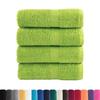VidaXL Serviettes de toilette Premium SOLUND 4 pièces Vert pomme 30 x 30 cm 600 g/m² 137492