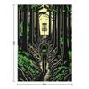 Disc Golf Forest Course Wilderness Golfer Sunset Throw Blanket Flannel Fabric Bed Fashionable Comforter Kid'S Blankets