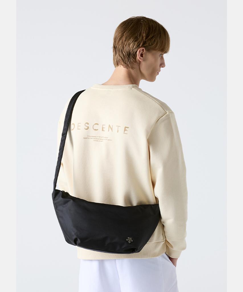 Сумка Descente Medium Crossbody Hobo Черная Sr123Ubg1C