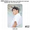 ATEEZ 9-й мини-альбом THE WORLD EP.2 OUTLAW Platform Ver QR Фотокарточка Изображение карты