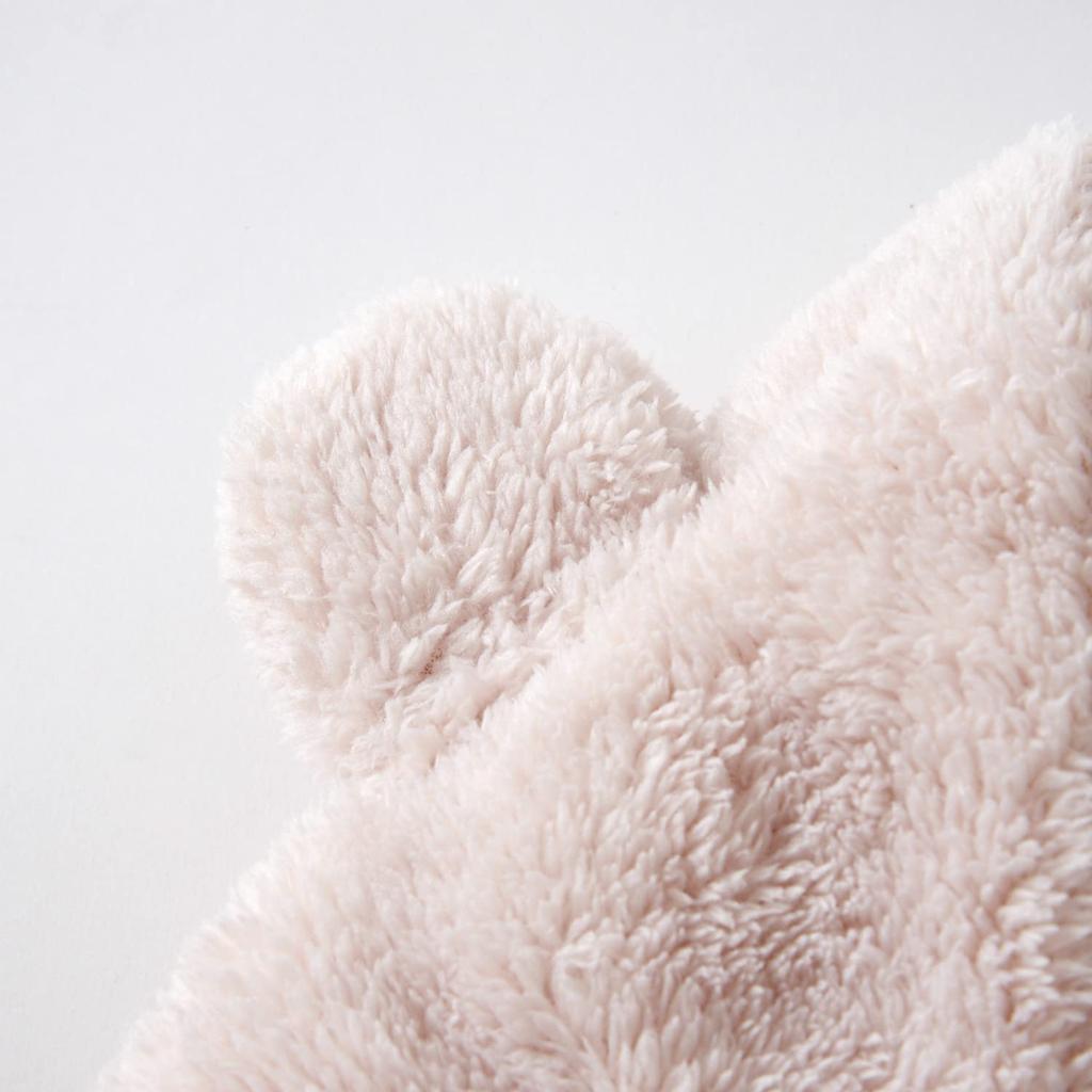 Детское пончо, носки, коробка, подарочный набор для новорожденного в лавандовом и коричном цвете [Kufuu] & (Слоновая кость) -