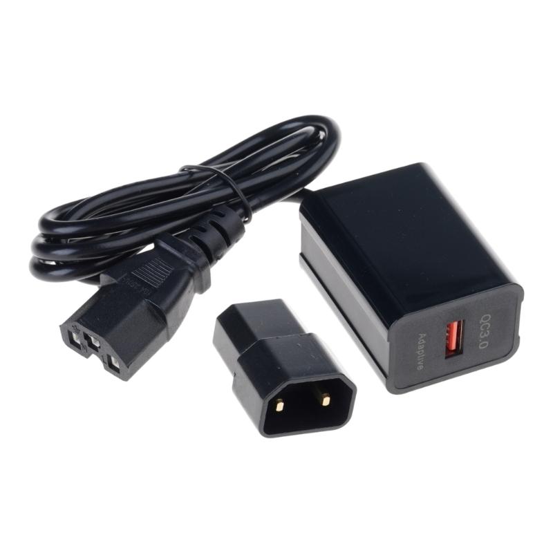 USB-A Зарядное устройство для электровелосипеда для зарядки телефона и навигации, с разъемом со стороны аккумулятора и кабелем 1,1 м для ежедневных поездок на работу