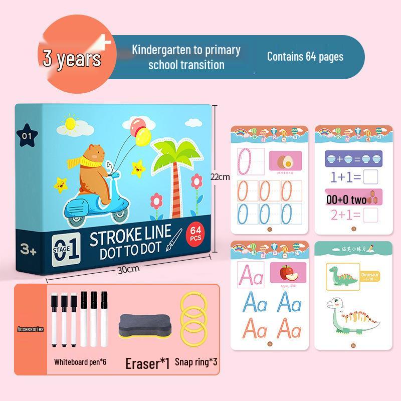 Стираемая ручка Игрушка для тренировки контроля и концентрации для детей детского сада
