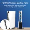 Cooling Fan Efficient 3-fan Design Heat Dissipation Extended Gameplay Low Noise Simple Installation Heat Sink for PS5 Console