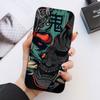Чехол для телефона Самурайский Призрак Ханья Укиё-Э Маска Для Samsung S24 FE S25 Ultra A03 A04 A05 A06 A12 A13 A16 A26 A35 A36 A56 A55 Чехол