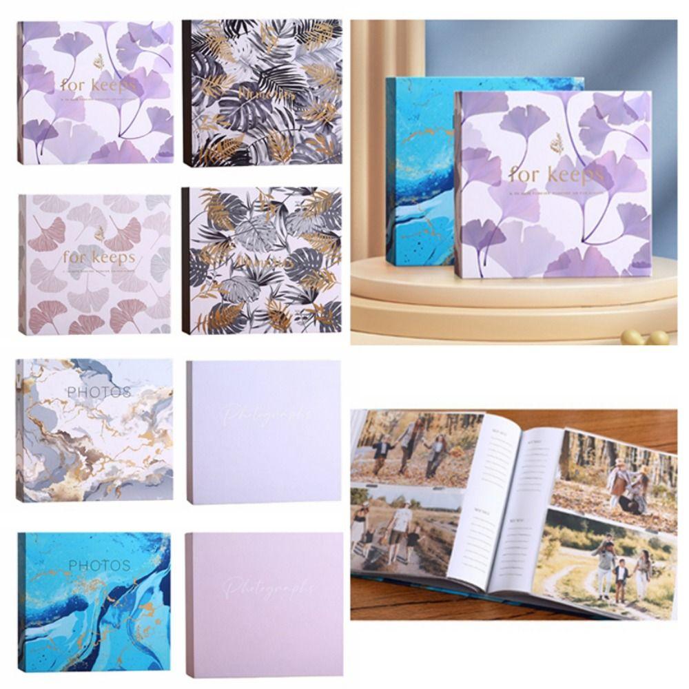 Креативный чехол для фотоальбома, вставной карман, книга для семейной коллекции, место для записей, чехол для хранения фотографий, семья