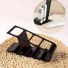 1pc Four Compartments Remote Control Organizer Creative Desktop Storage Shelf Remote Control Special Organizer Home Utility Shelves