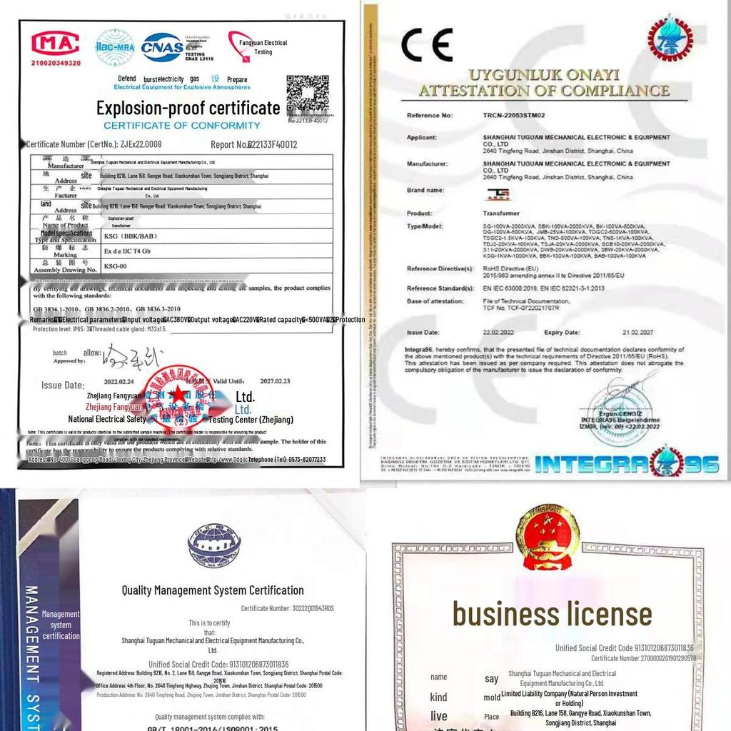20KW Three-Phase Dry Isolation Transformer: 380V/220V/200V to 415V/440V/480V/660V/690V Step-Up