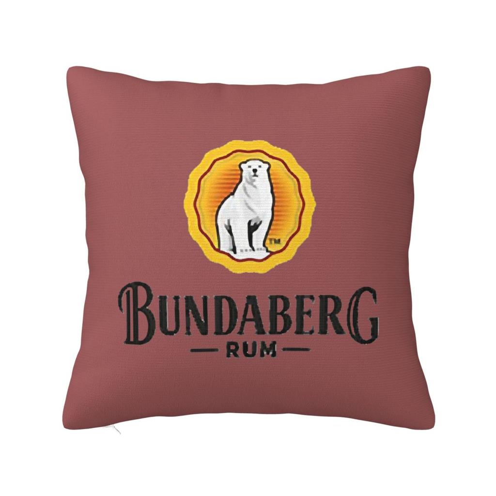 Bundaberg Rum Square Pillowcase Cushion Cover Pillow Case Throw Pillow Cover for Home Bedroom Car