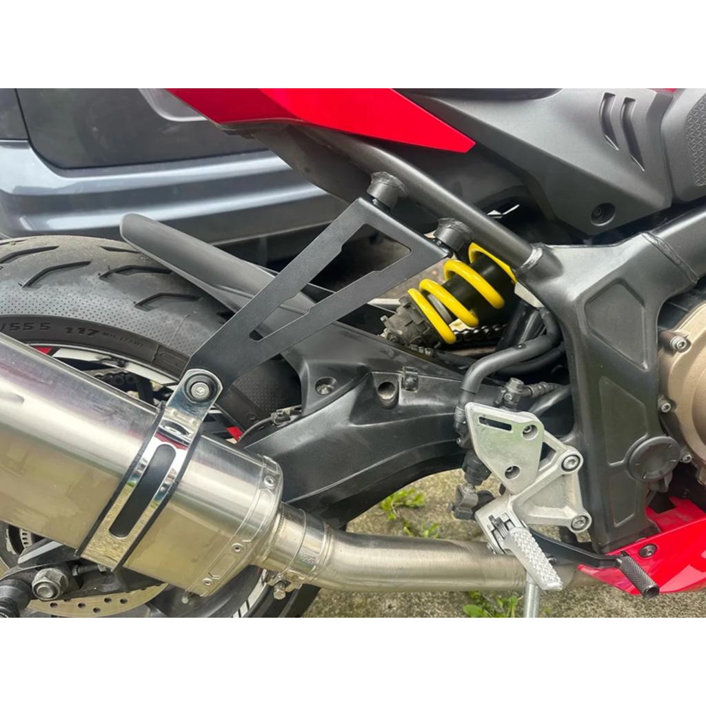 Для Yamaha MT-09 MT09 MT-09SP FZ09 MT FZ 09 2021 2022 2023 Мотоцикл Выхлопная труба Нержавеющая сталь Кронштейн Кронштейн