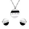 [Shell Necklace And Earrings Set Korean Elegant Personality Versatile Jewelry Accessories]