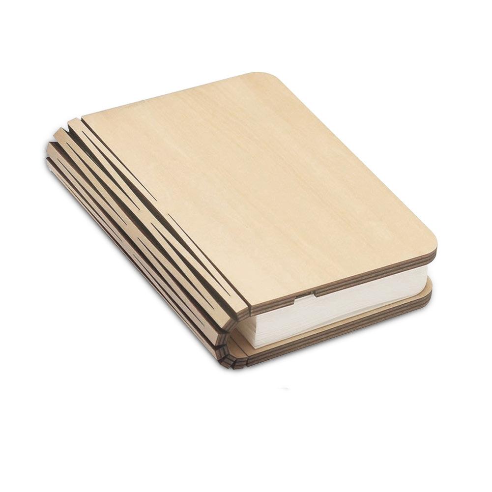 USB-зарядка для книги, мини-складной ночник, креативный подарочный светильник для книги, деревянная обложка