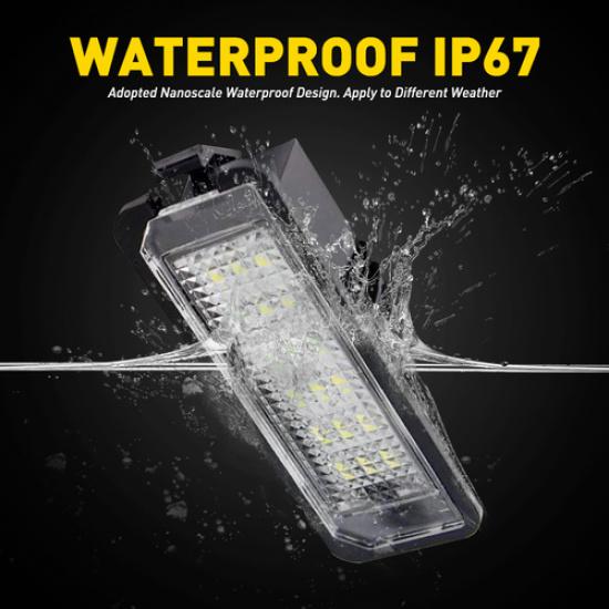 2Set Pair LED License Plate Light bulbs CANBUS For VW car c1 Golf Polo Passat CC