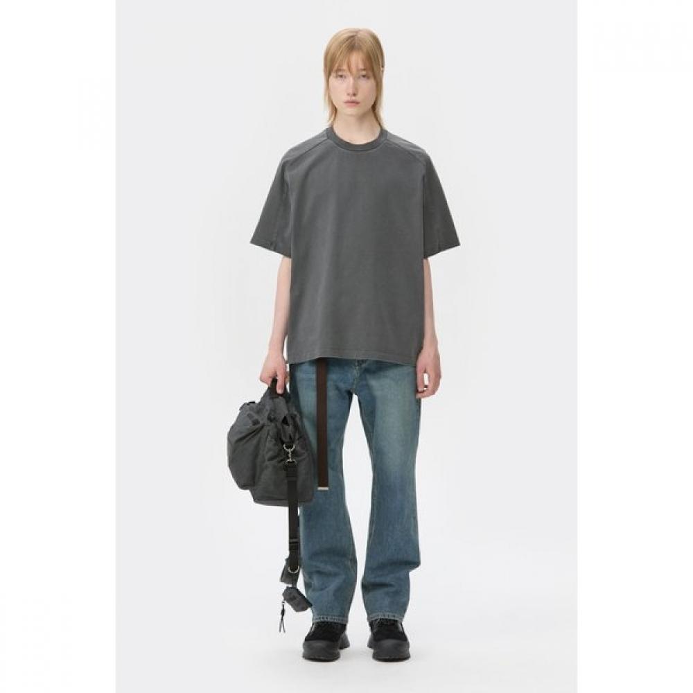 CusTomellow Half Sleeve T shirT Gray cwTam25622gyx