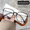 Новые модные очки для чтения, большие квадратные дальнозоркие очки для мужчин и женщин, компьютерные очки с защитой от пресбиопии, от 0 до +4,0