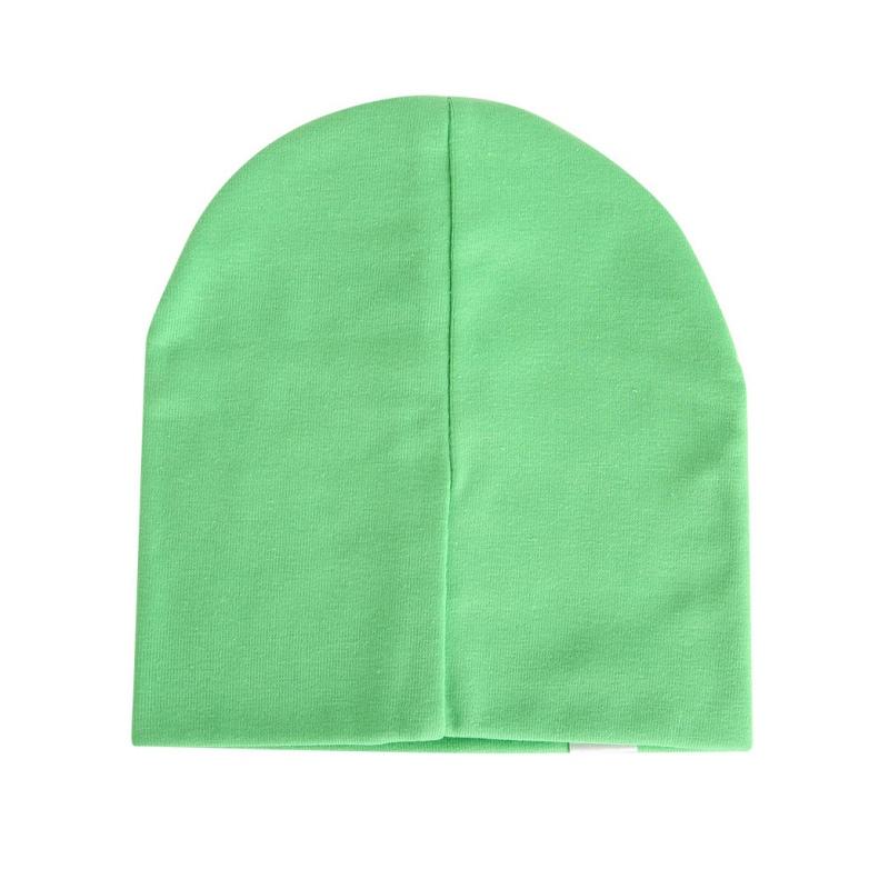 Детская шапка, хлопковая теплая мягкая шапка, шапки карамельного цвета для малышей, шапки для мальчиков и девочек