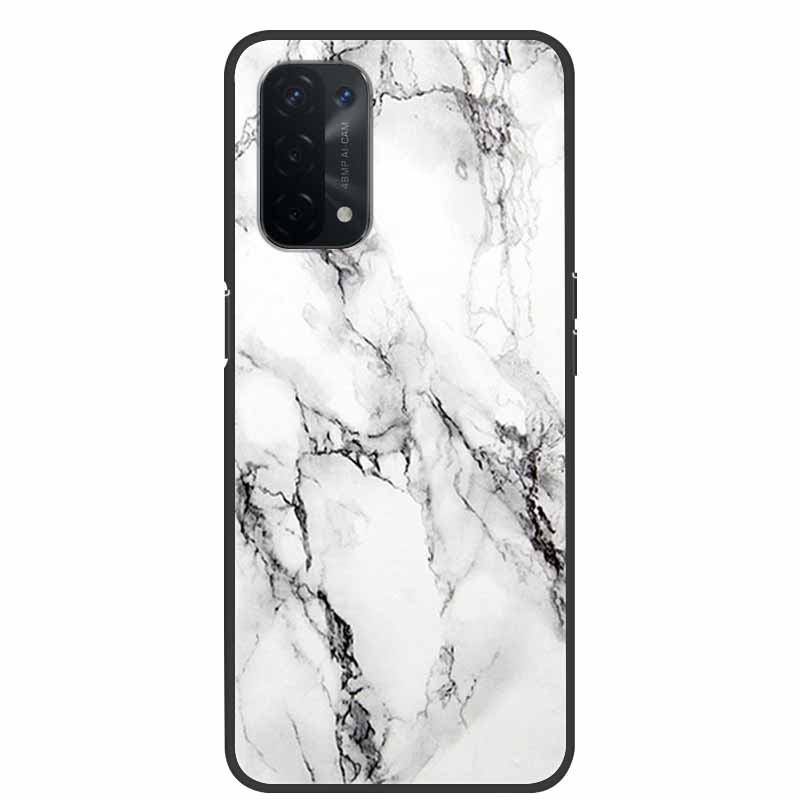 Чехол для Oppo A54 5G Мраморный Мягкий Силиконовый Задний Чехол для Телефона Oppo A55 5G Чехол OppoA54 A54 A55 4G 5G 2021 Coque Funda Сумка
