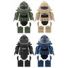 Military Figures Bomb Disposal Suit Accessories Building Block Modern Police Soldier Vest Equipment Model Mini Parts Bricks