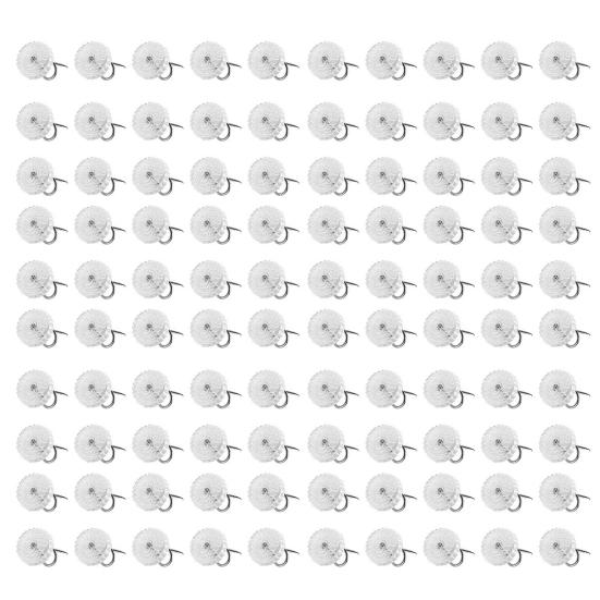 10/20/30/40/50/60/70/80/90/100 шт. Мебельные гвозди-твисты с прозрачными головками для фиксации мебельных чехлов, накидок, оборок для кроватей и других тканей