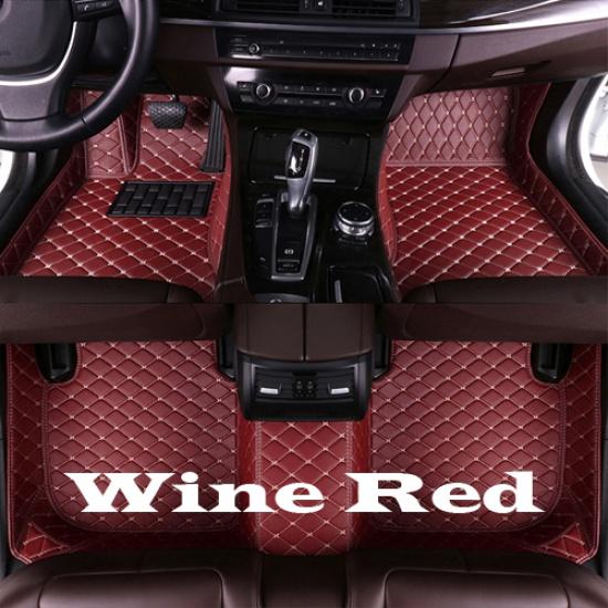 Car Floor Mats for Volkswagen TIGUAN 2009 2010 2011 2012 2013 2014 2015 2016 Custom Auto Foot Pads Automobile Carpet