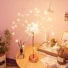 LED Copper Wire Lights 80 LED Christmas Fairy Tree Light Battery/USB Powered Table Starburst Light for Desk Centerpiece